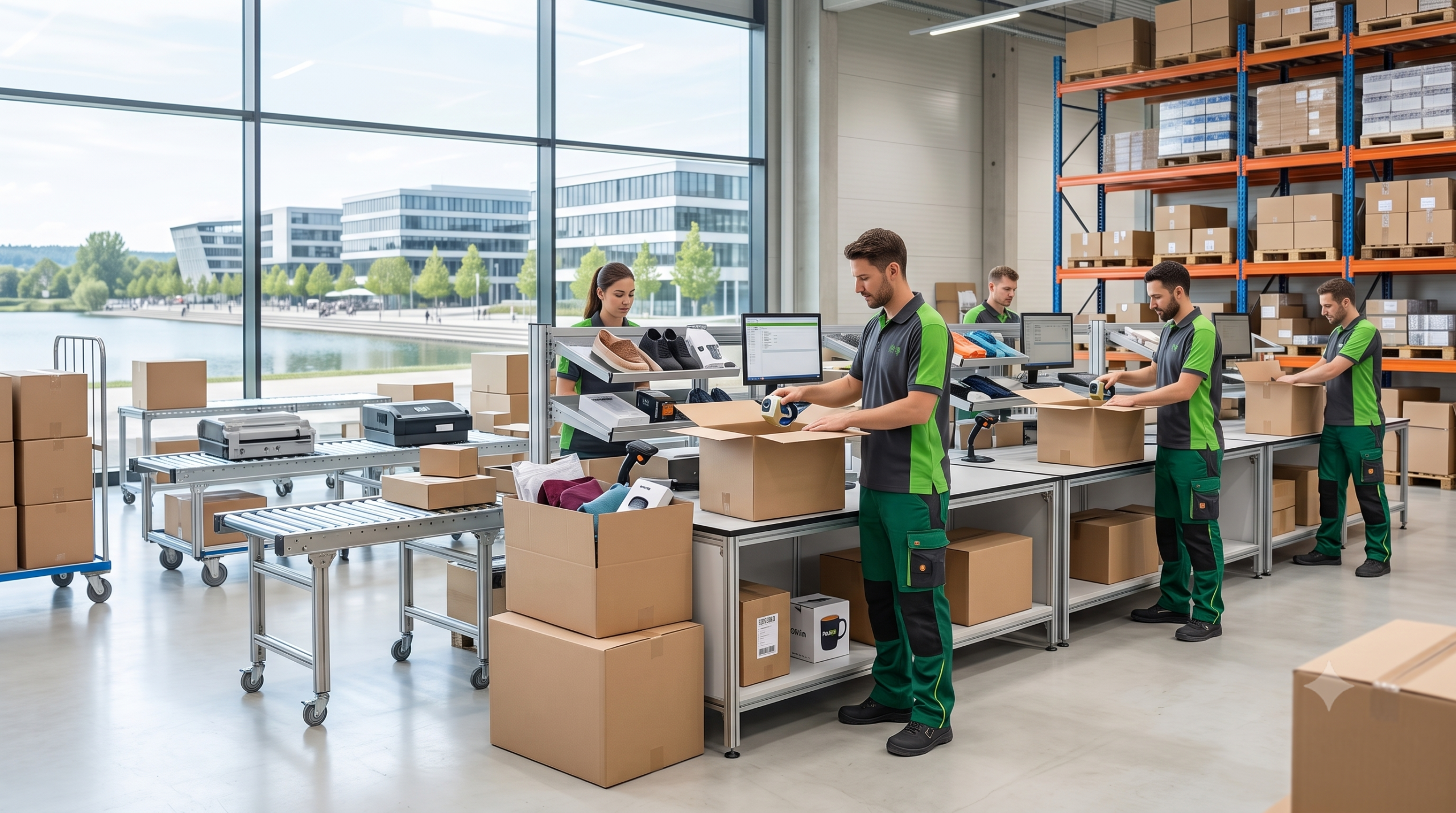 Fulfillment Böblingen mit Lagerung, Pick & Pack und Versand