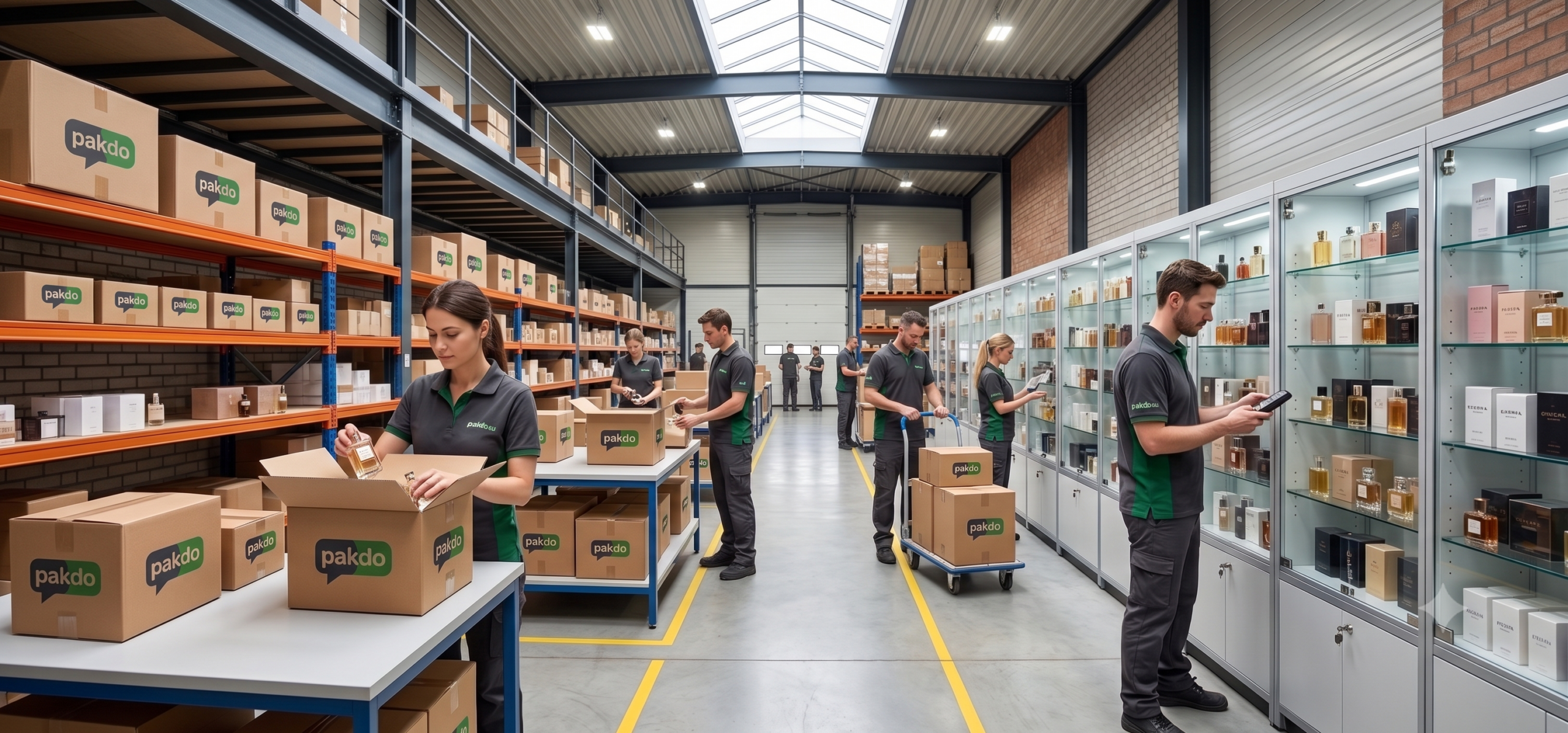 Fulfillment Parfum mit Lagerung, Bruchschutz und Versand