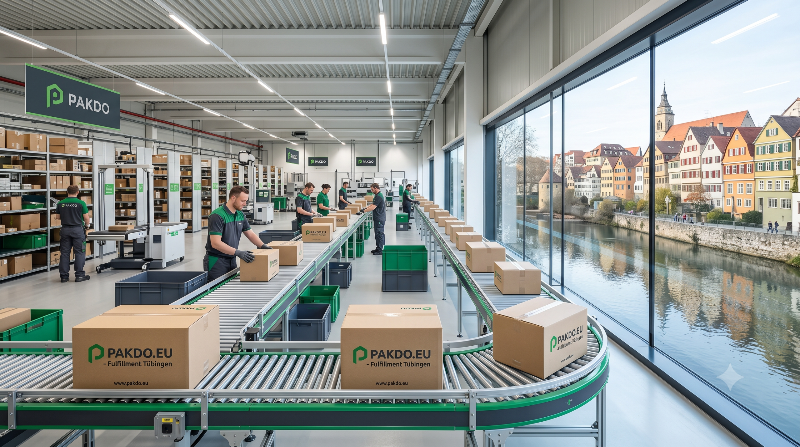 Tübingen Fulfillment mit Lagerung, Pick & Pack und Versand